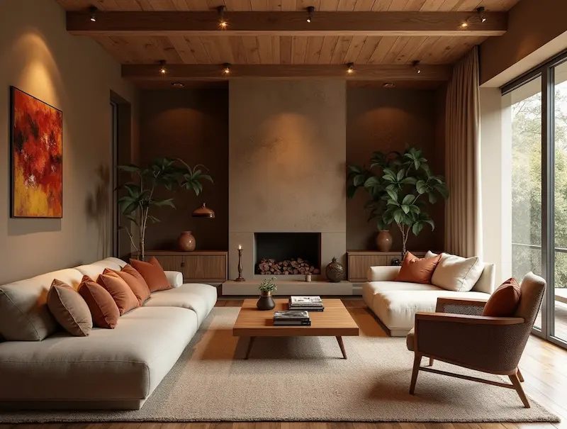 cozy living room