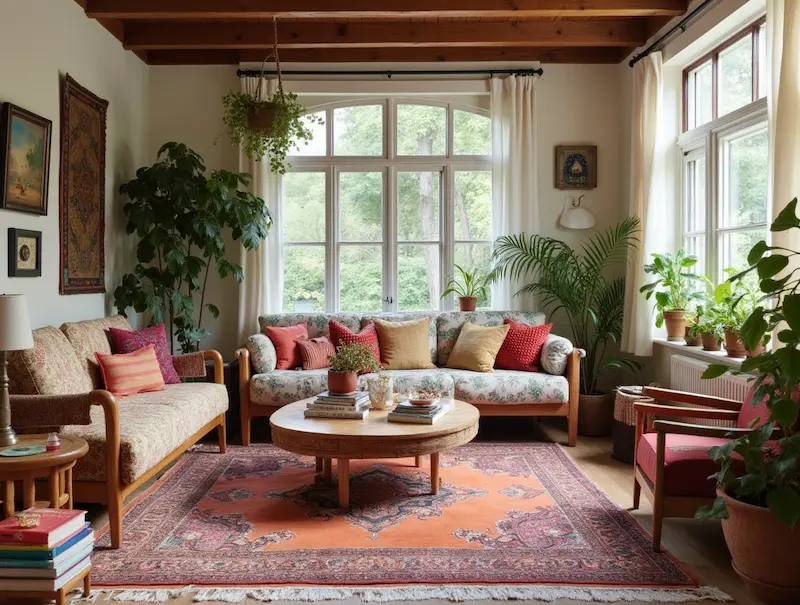 Layered Rugs Over Hard Floors