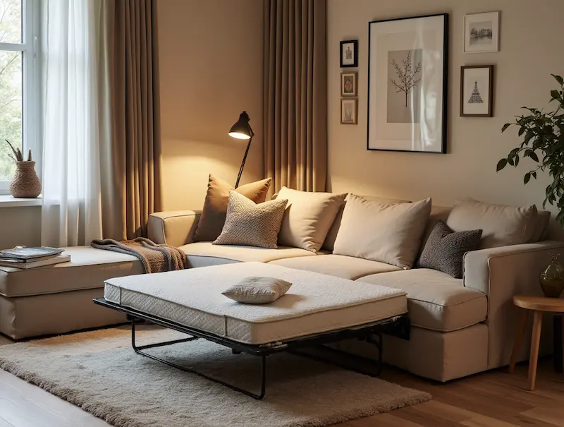 Highlight: Pillow Nap Modular Sofa Bed