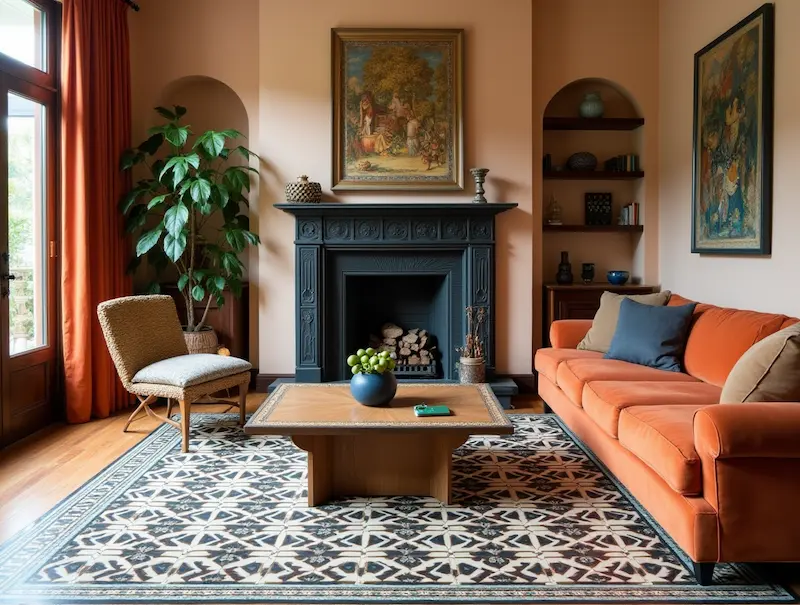 Hybrid Flooring for Zoning and Flow