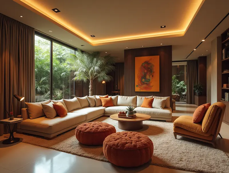 Sunken Living Rooms for a Retro Comeback
