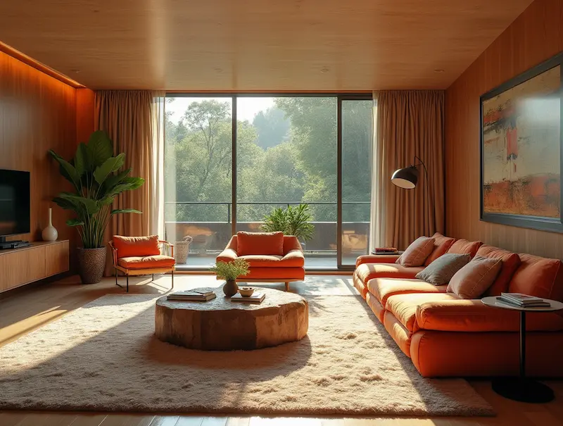 Sunken Living Rooms for a Retro Comeback 2