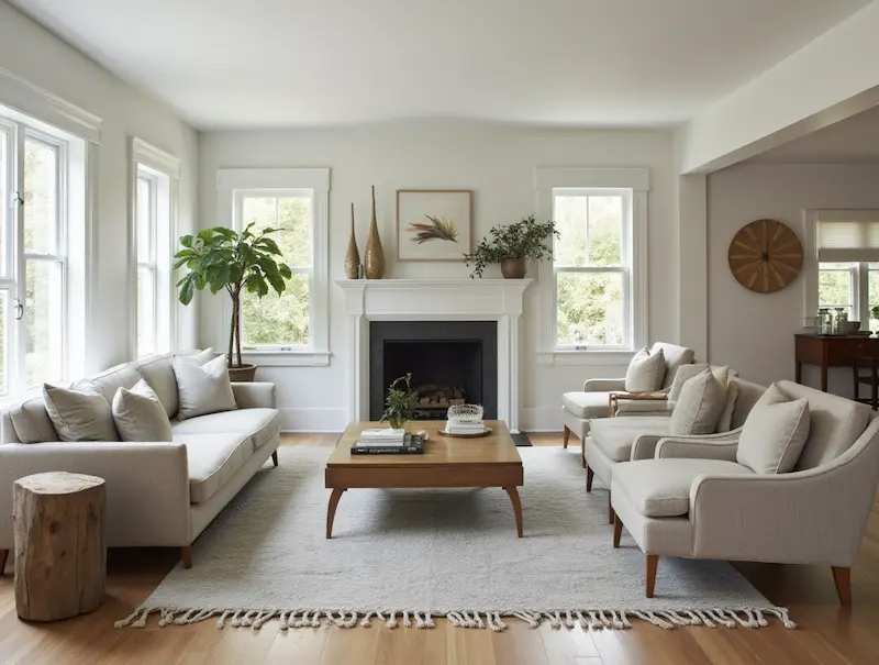 Wide Living Rooms