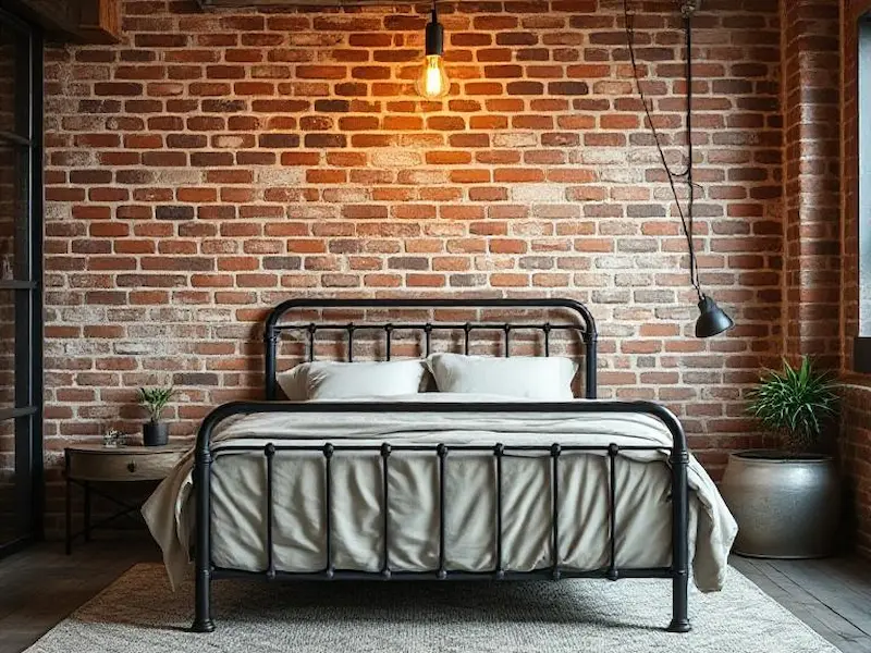 Industrial Chic Bedrooms