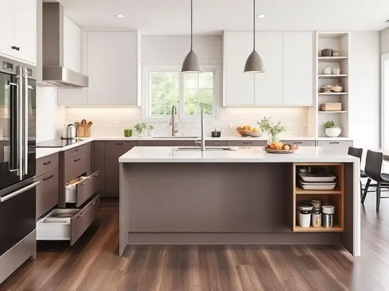 Open Concept Floor Plan with Hidden Storage