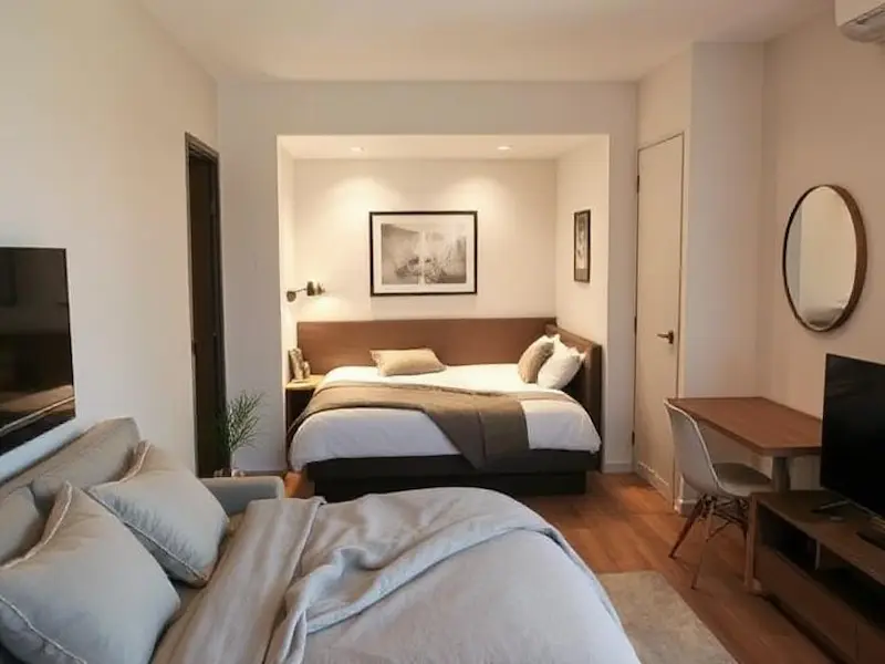 Creative Bed-Behind-Wall Layouts