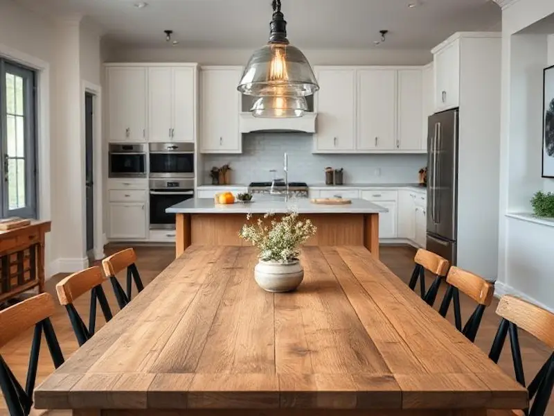 Rustic Warmth Softened with Modern Sharpness