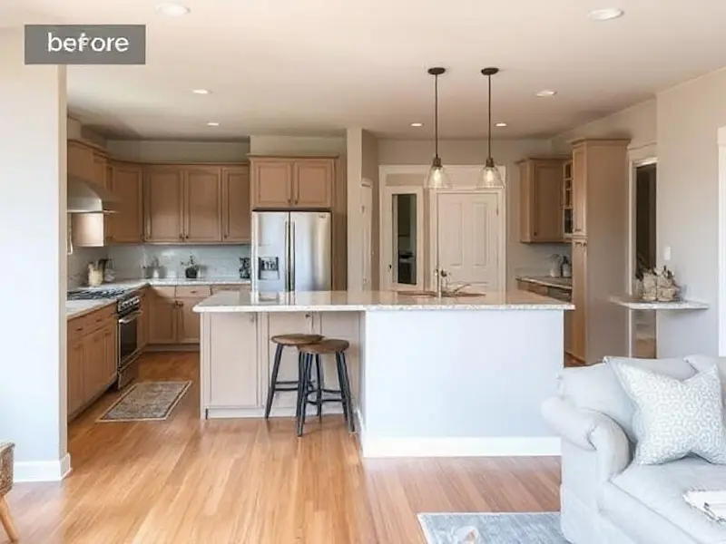 Taking Down the Wall in a Raised Ranch