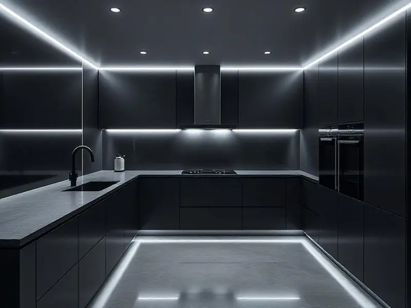 Sleek & Smart: The Futuristic Kitchen