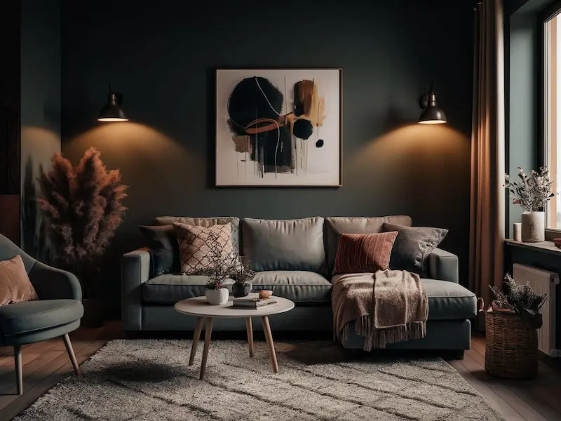 Dark and Dramatic Walls