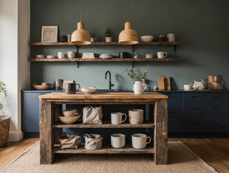 Cozy Bamboo Kitchen with an Earthy Soul 2