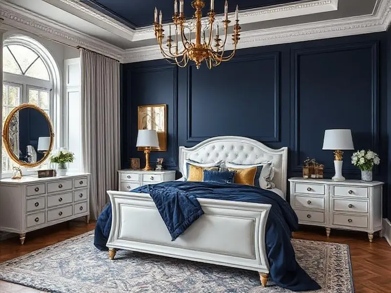 Royal Blue Statement Spaces