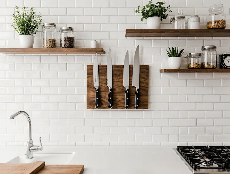 Magnetic Knife Storage