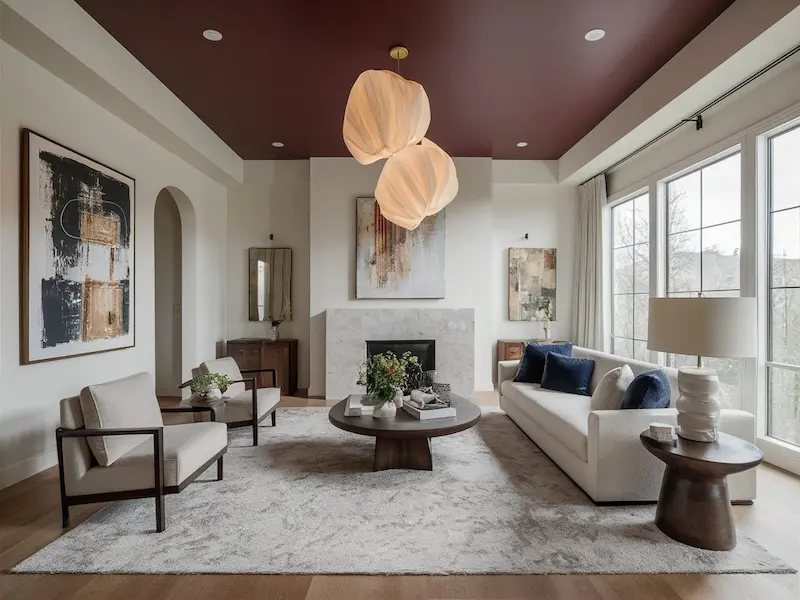 Bold Ceiling Paint 2