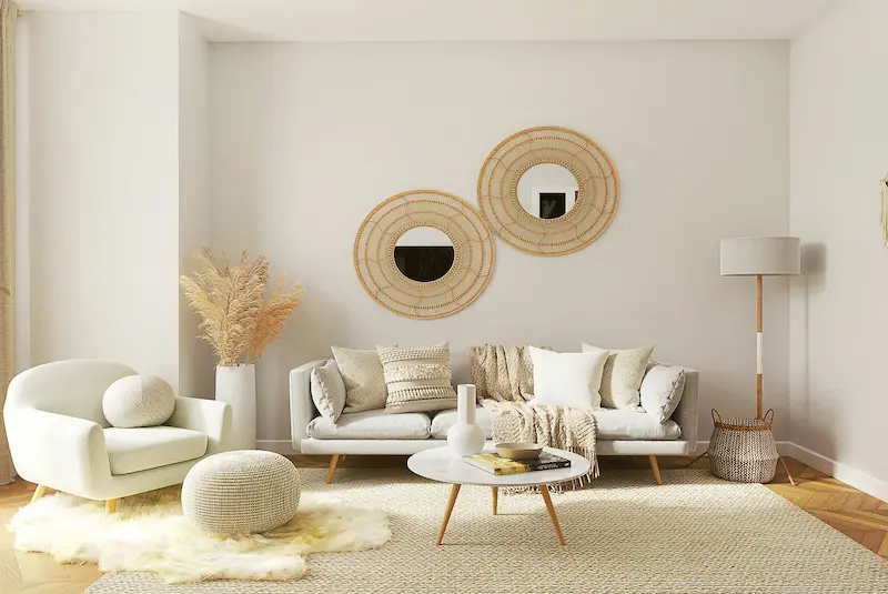 Living Room: Cozy Textural Layers