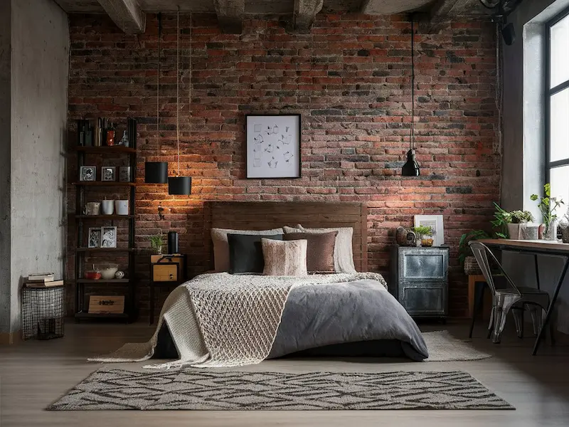 Brick Wall Wallpaper for Industrial Edge