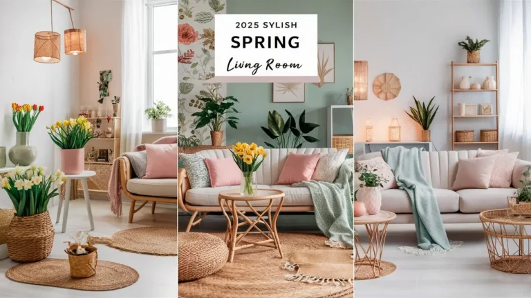 26 Spring Living Room Decor Ideas 2025: Fresh Trends with Botanical Style and Budget-Friendly Tips