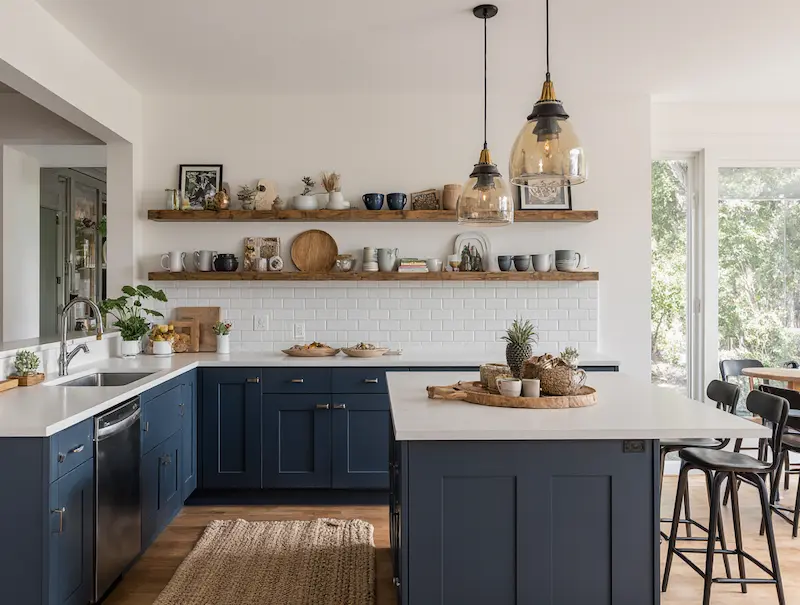 Cozy Bamboo Kitchen with an Earthy Soul